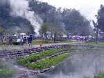 清水地熱公園(清水地熱広場)で台湾人に混じって温泉ピクニック♪